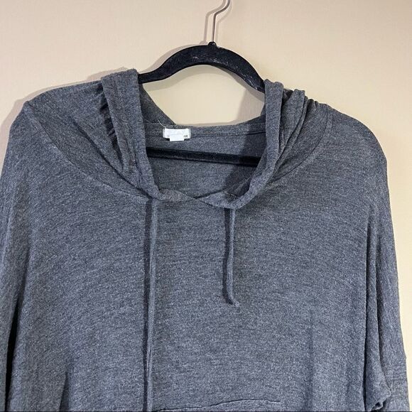 ✨ Garage Lightweight Gray Tunic Length Hoodie XS/S - Picture 2 of 6